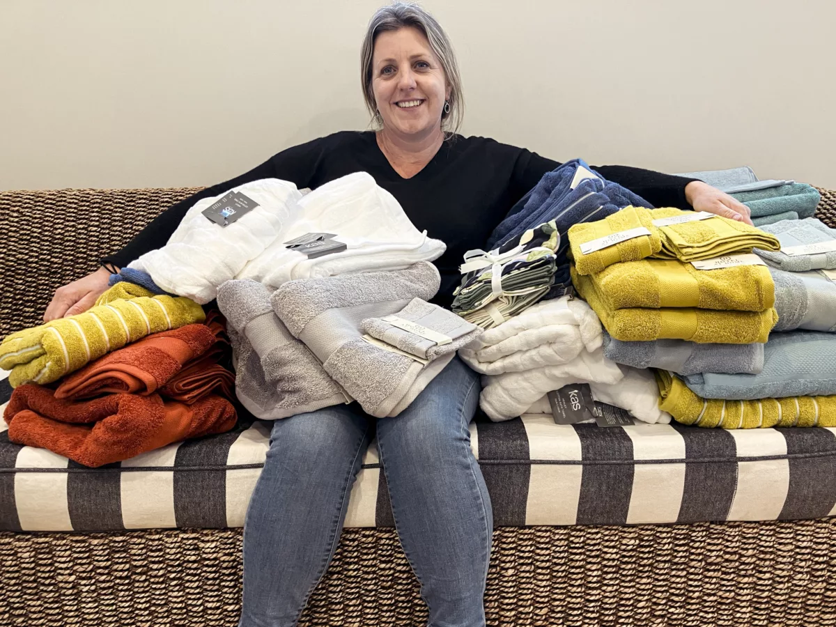 Towel Drive Kerryn Thrupp Woven Earth Hero